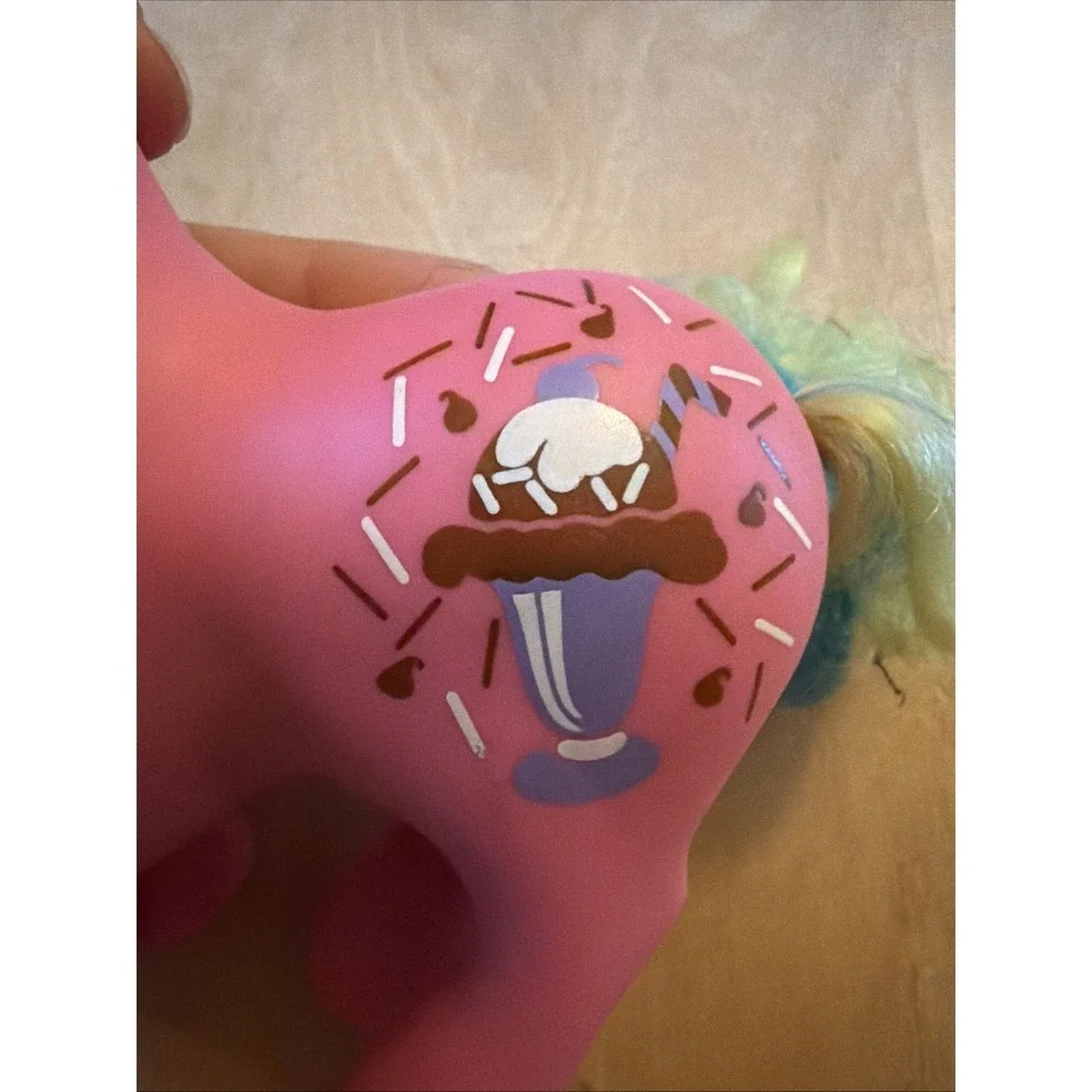 My Little Pony G1 Chocolate Delight Soda Sippin Pink EXC Vintage Hasbro MLP